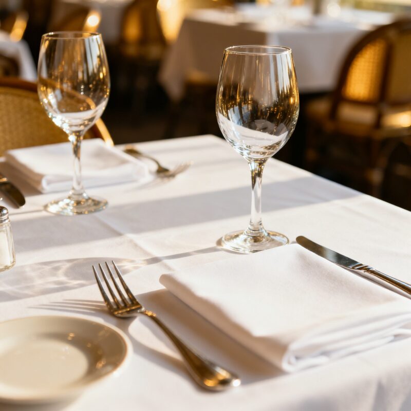 Restaurant tafellinnen wasserij — Nobel Wash Zaventem